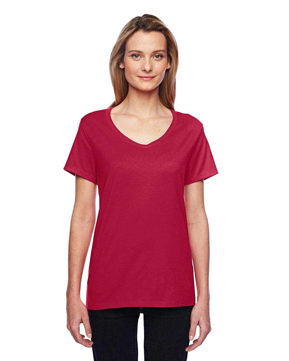 Hanes 42V0 Décolleté en V Performance X-Temp pour Femmes