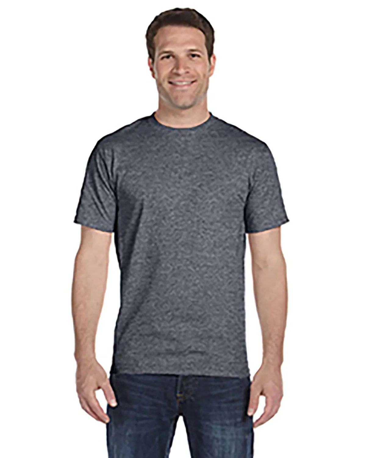 Hanes 518T T-shirt homme grand format épais