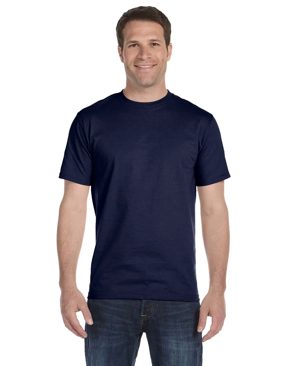 Hanes 518T T-shirt homme grand format épais