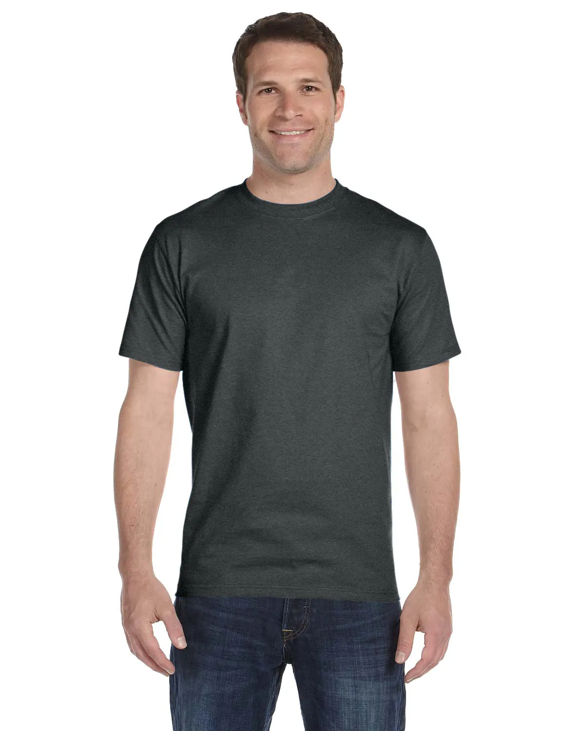Hanes 5280 T-shirt unisexe en coton doux Comfortsoft