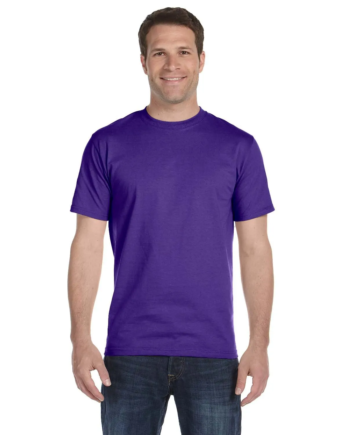 Hanes 5280 T-shirt unisexe en coton doux Comfortsoft