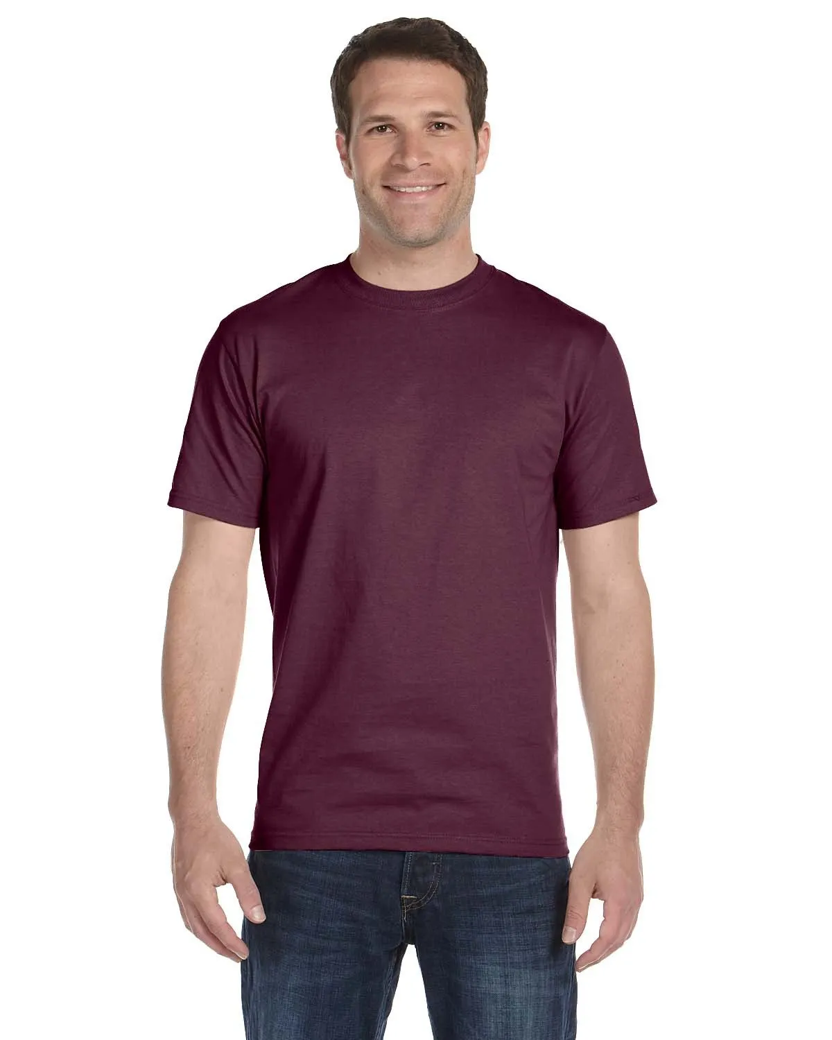 Hanes 5280 T-shirt unisexe en coton doux Comfortsoft