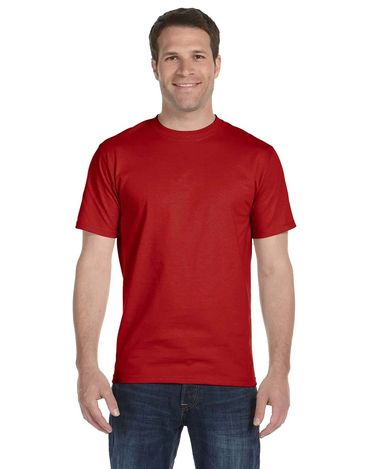 Hanes 5280 T-shirt unisexe en coton doux Comfortsoft