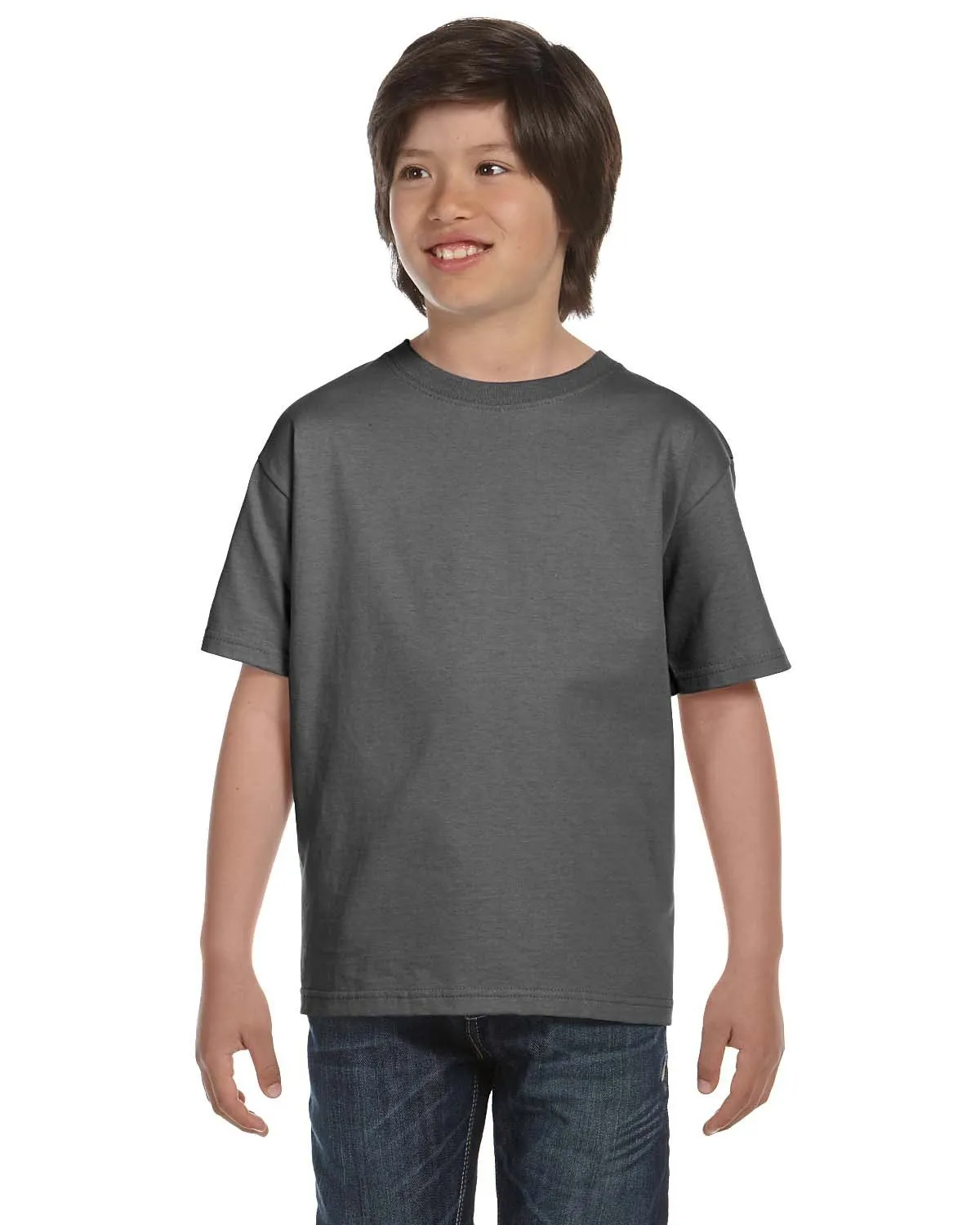 Hanes 5380 T-shirt épais pour jeunes