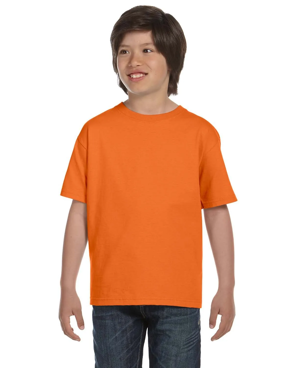 Hanes 5480 T-shirt en coton Comfortsoft pour jeunes