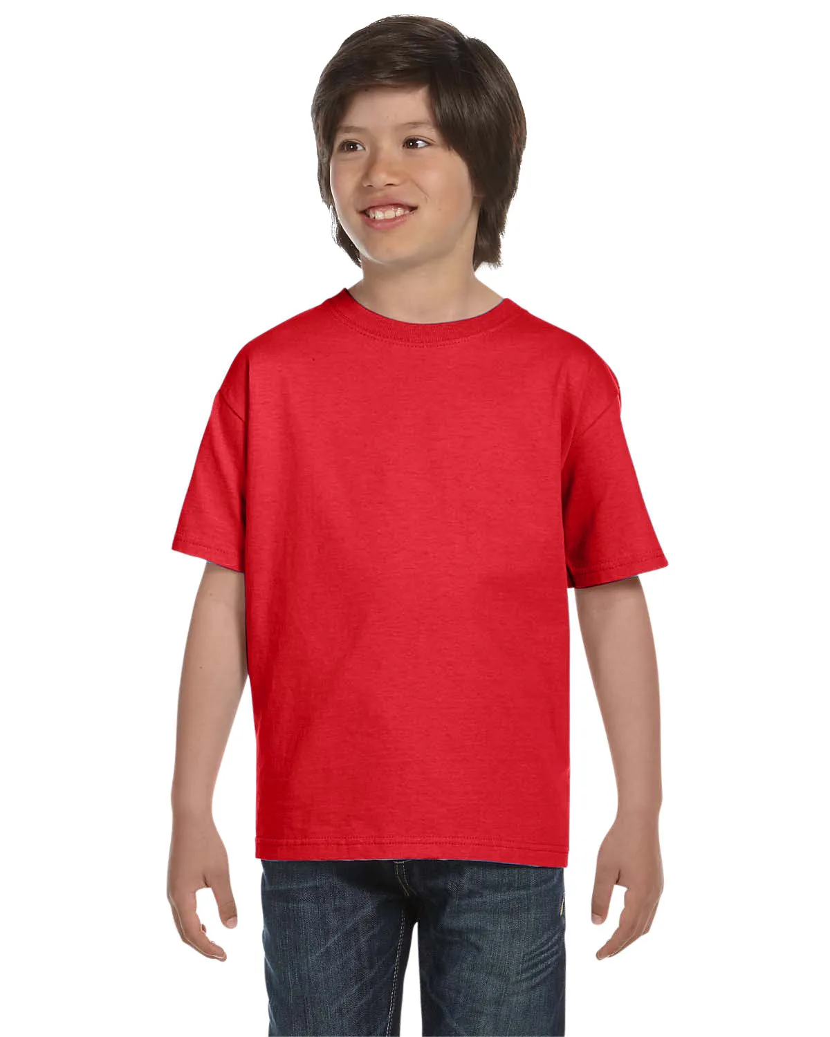 Hanes 5480 T-shirt en coton Comfortsoft pour jeunes