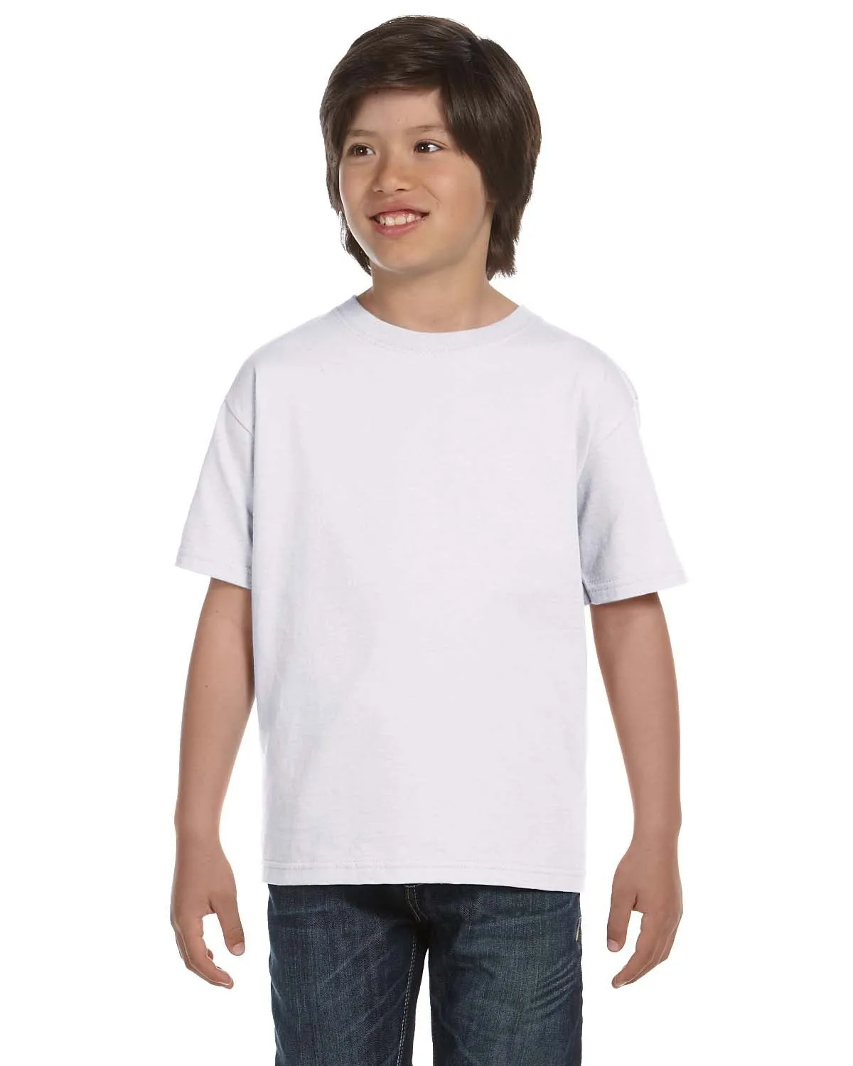 Hanes 5480 T-shirt en coton Comfortsoft pour jeunes