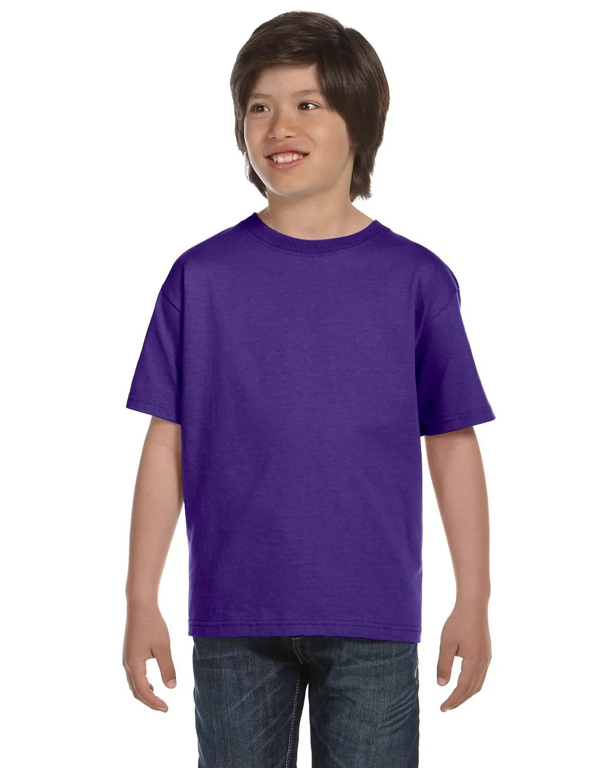 Hanes 5480 T-shirt en coton Comfortsoft pour jeunes