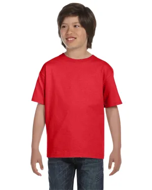Hanes 5480 T-shirt en coton Comfortsoft pour jeunes