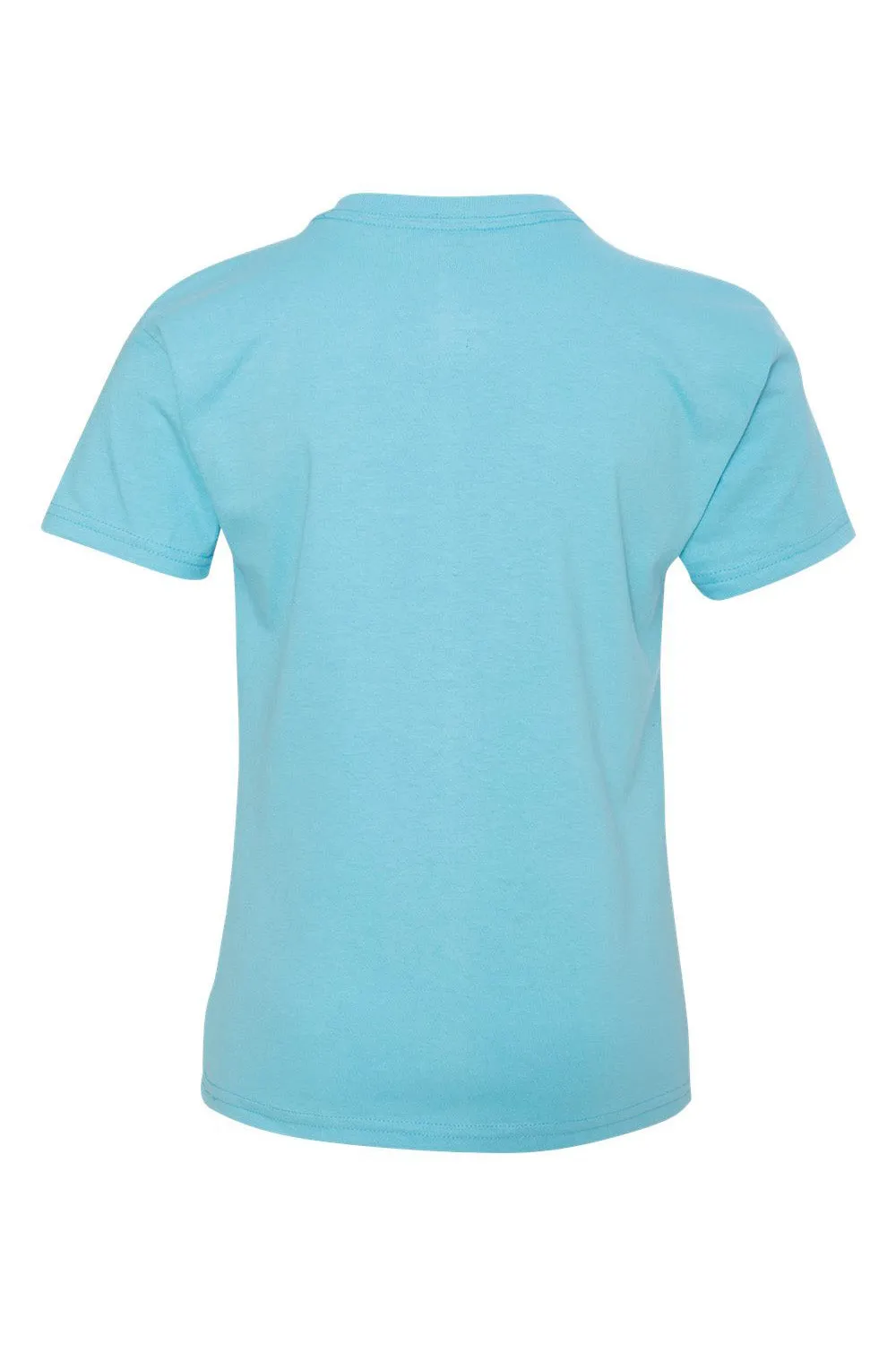 Hanes Youth T-shirt à manches courtes et col rond ComfortSoft - Bleu Horizon