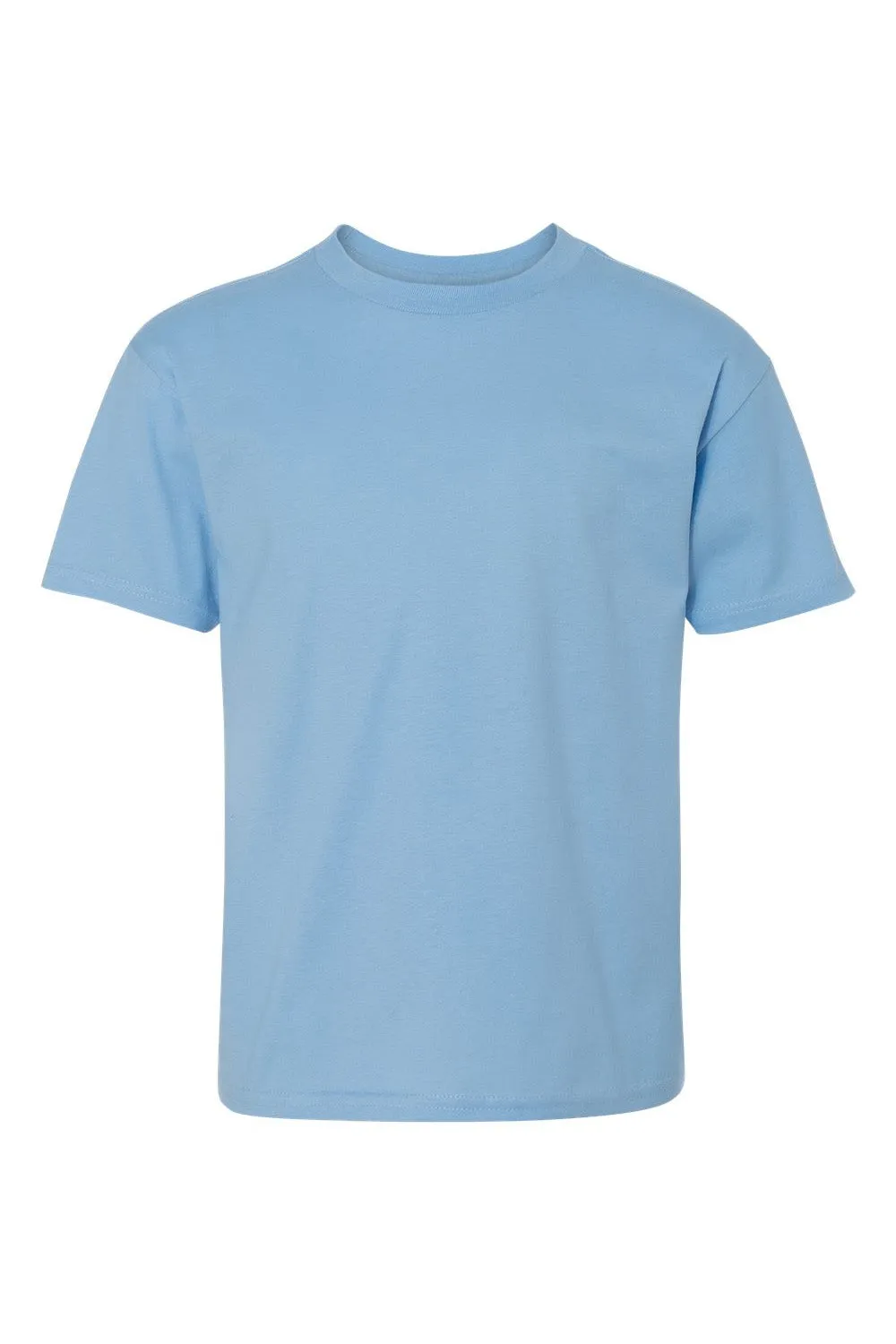 Hanes Youth Nano-T T-shirt à manches courtes et col rond - Bleu clair