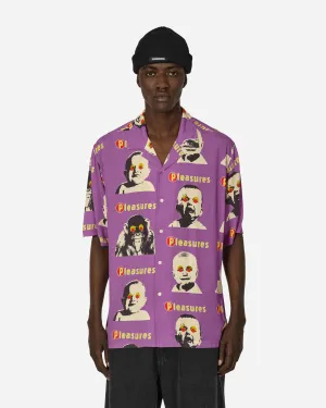 T-shirt à capuche violet foncé