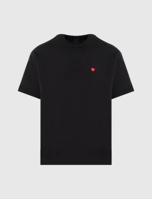 T-SHIRT AVEC BADGE EN FORME DE CŒUR