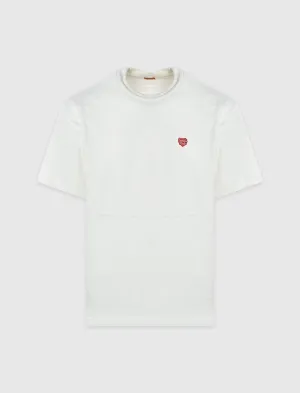 T-SHIRT BADGE CŒUR