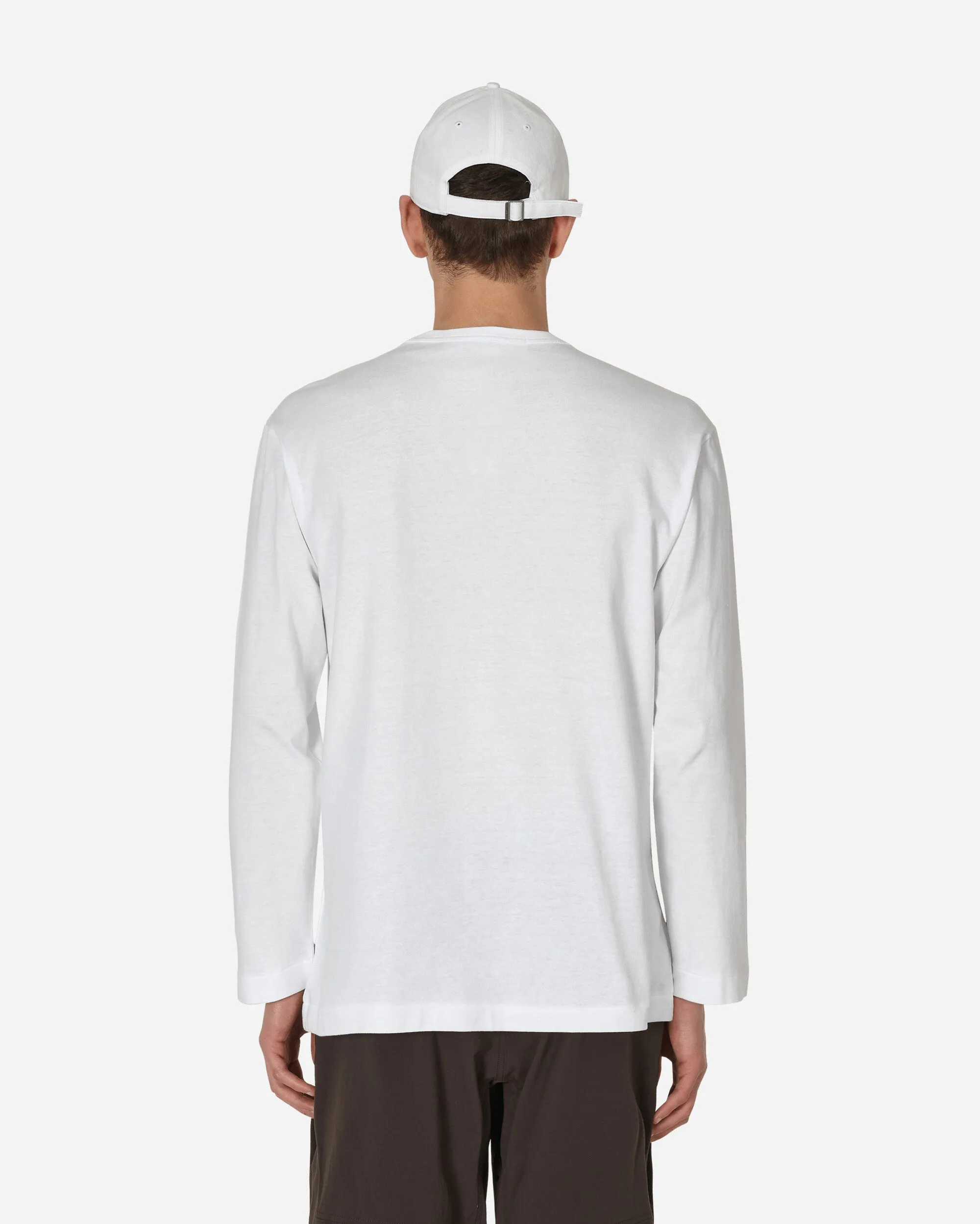 T-shirt manches longues cœur blanc