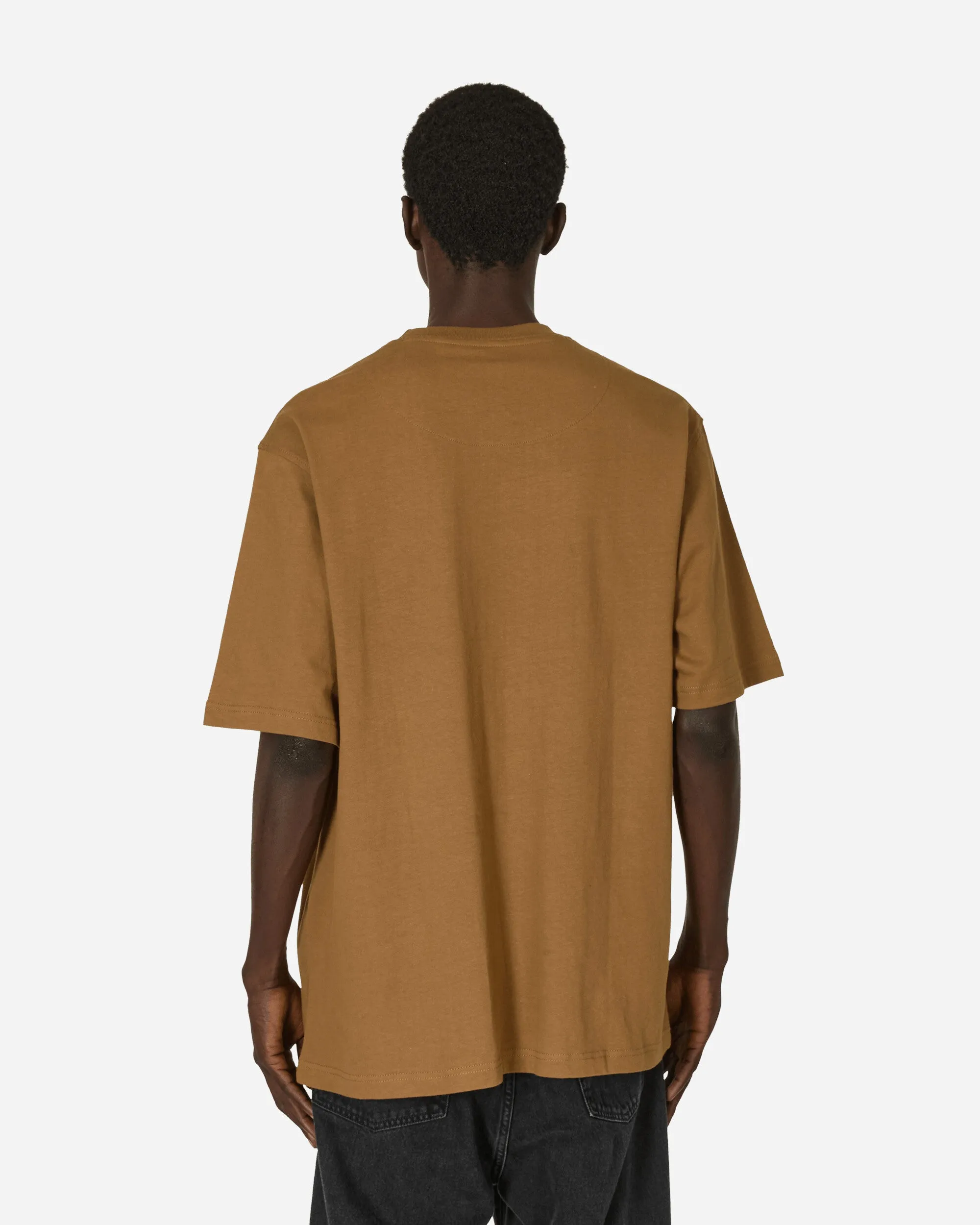T-shirt à poche avec étiquette classique résistant - Marron coyote