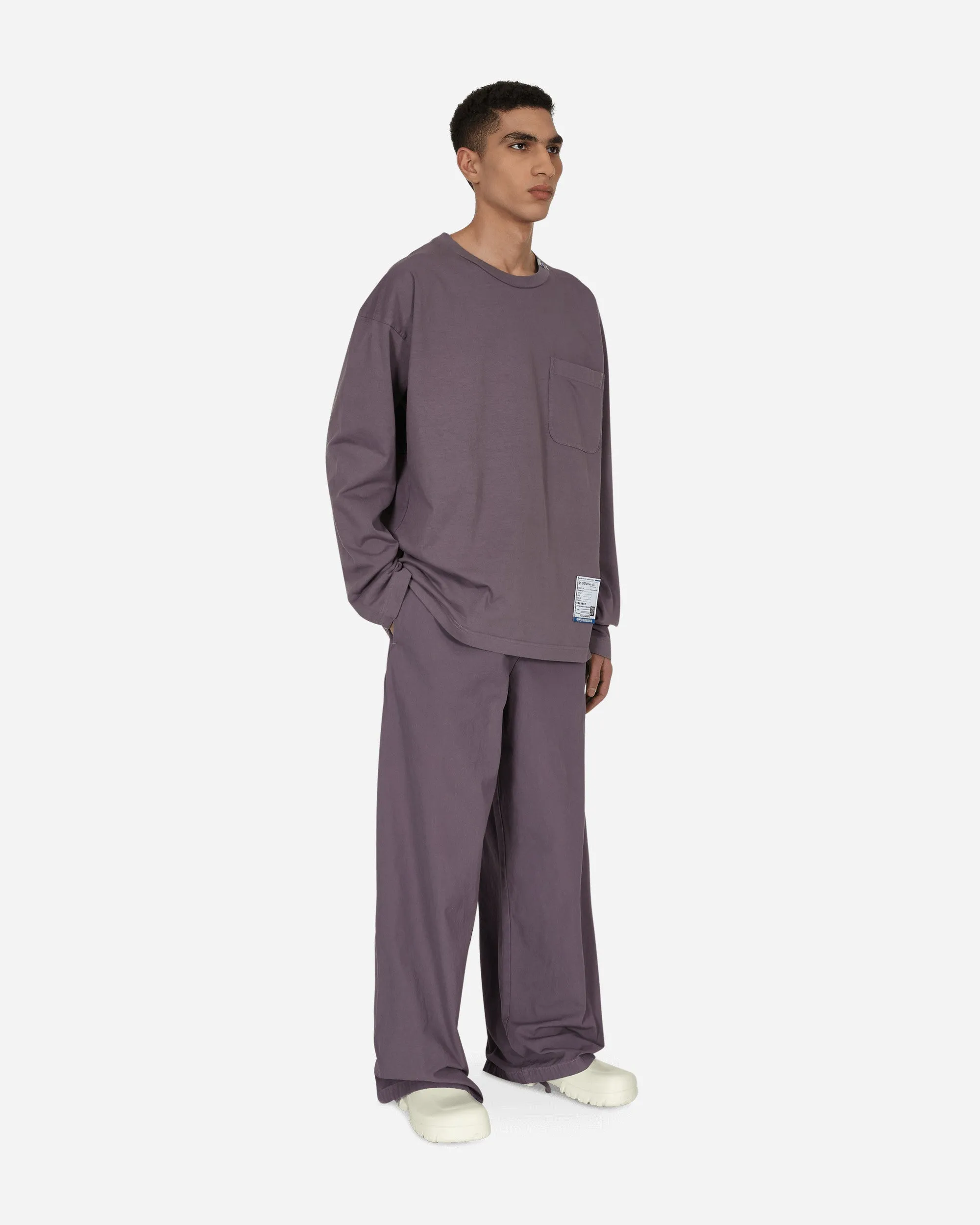 T-shirt manches longues épais Violet