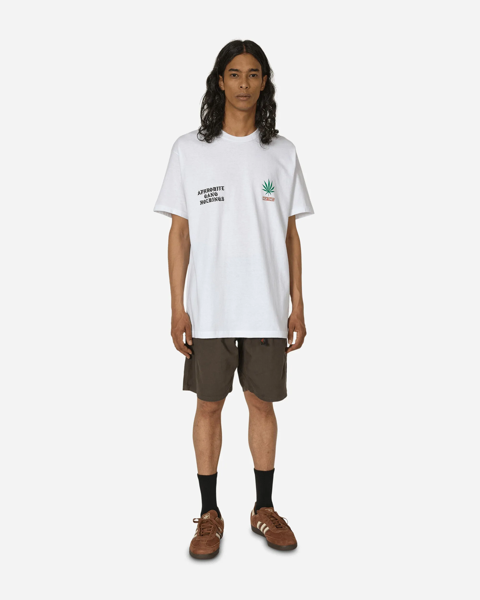 T-shirt à col rond High Times Blanc