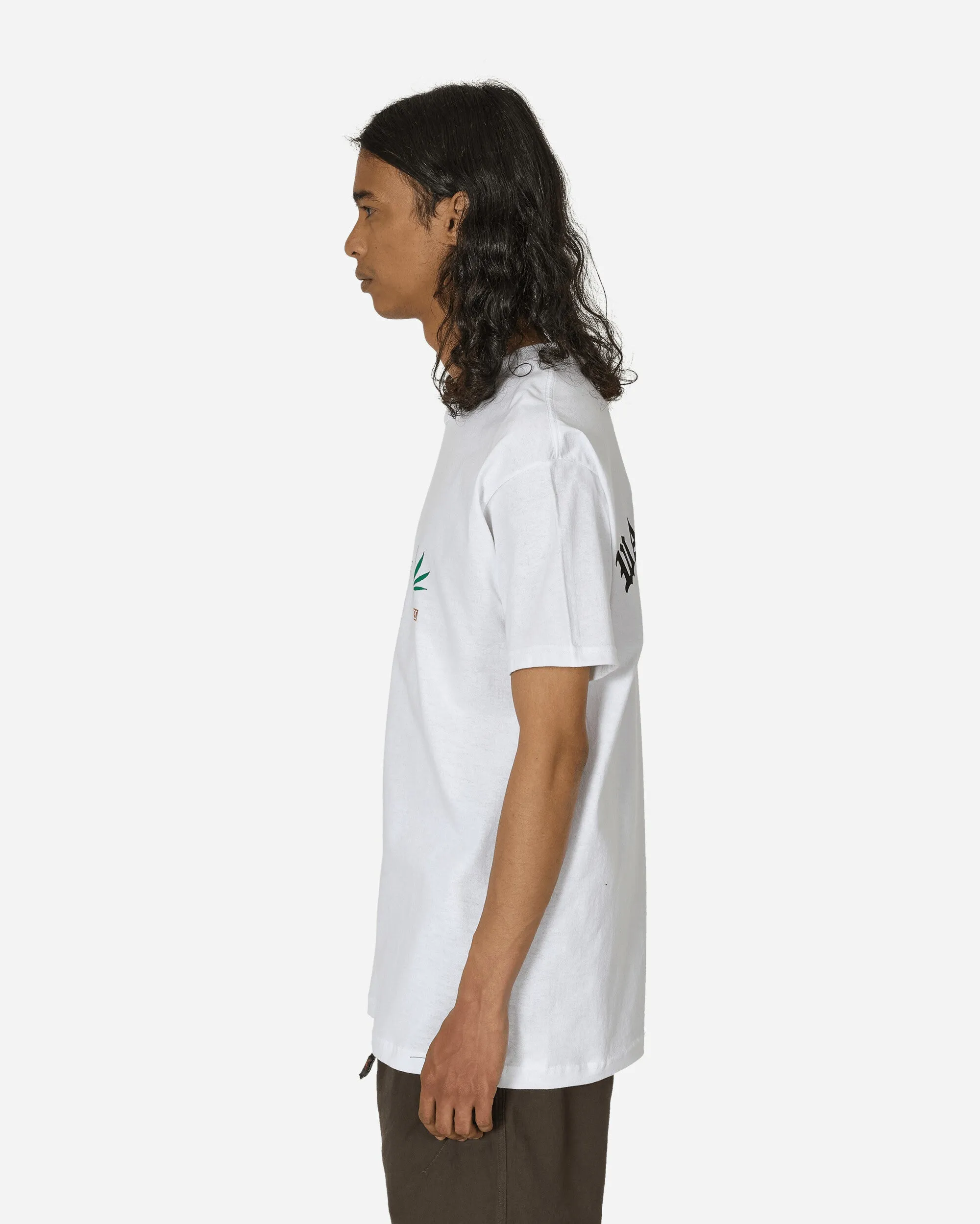 T-shirt à col rond High Times Blanc
