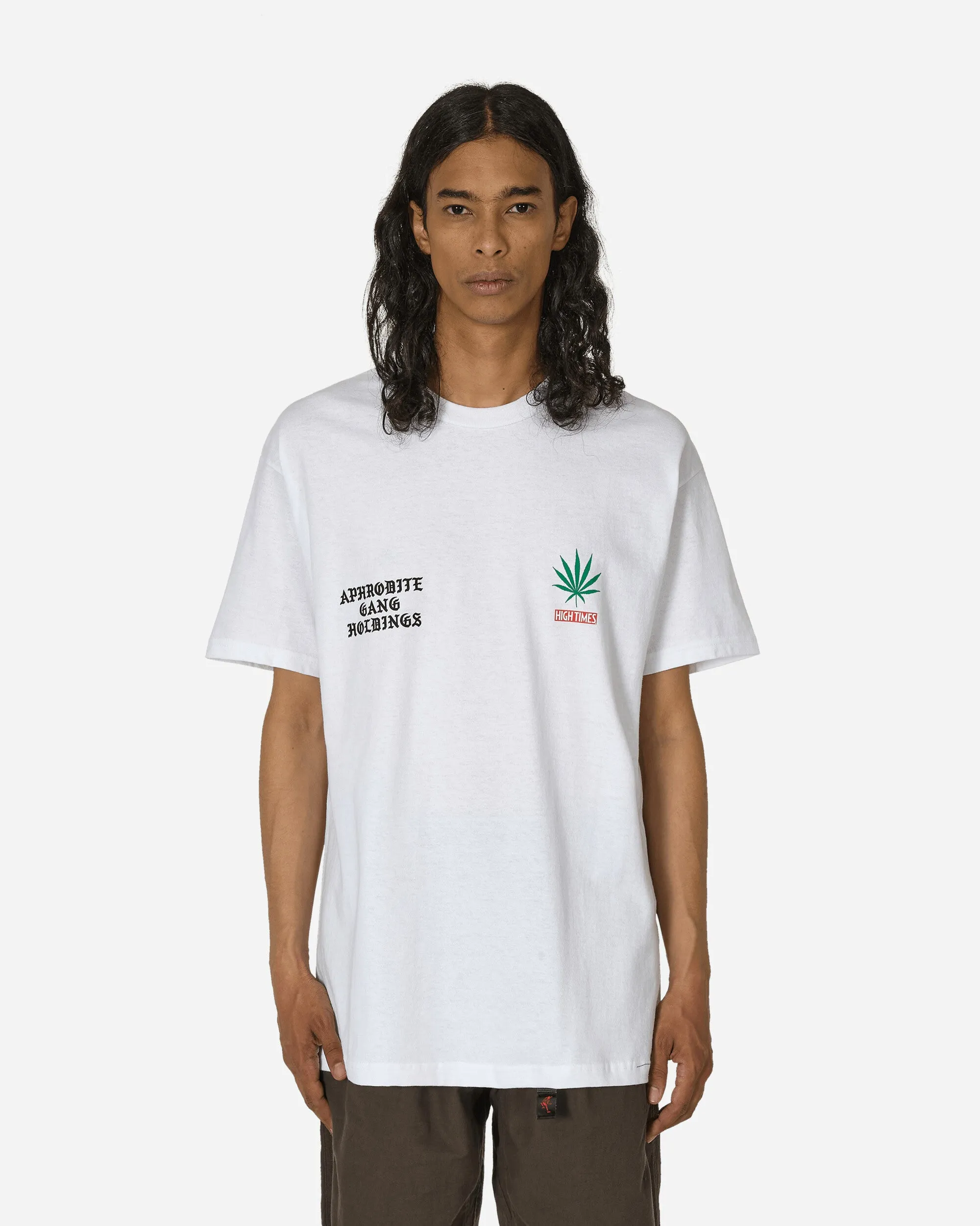 T-shirt à col rond High Times Blanc