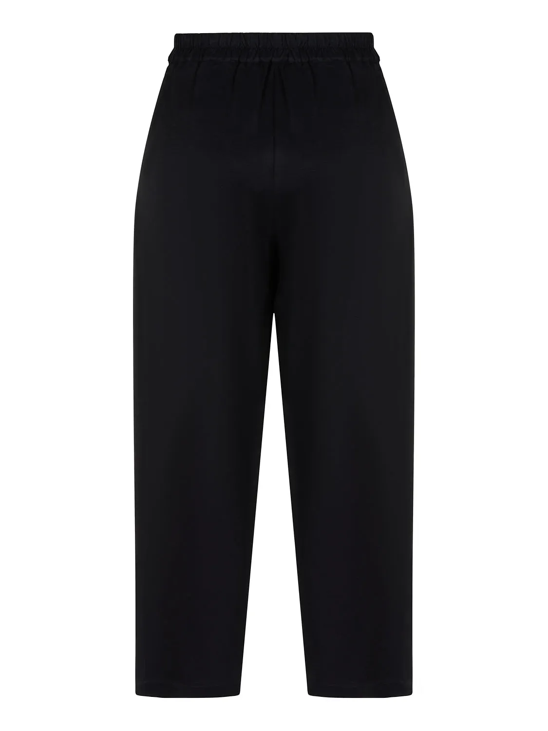 Pantalon carotte taille haute