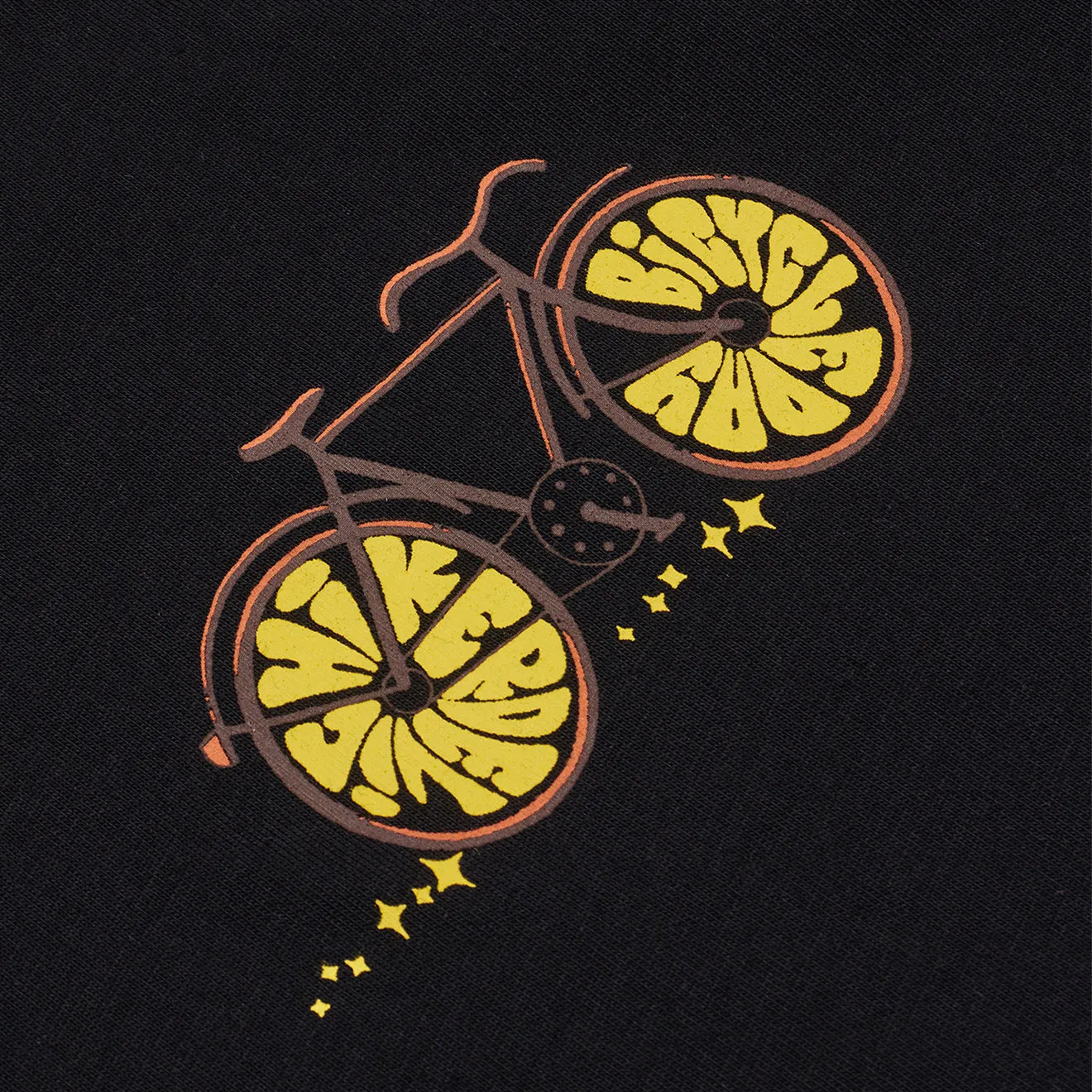 Hikerdelic Sweat à capuche Jour du vélo Noir