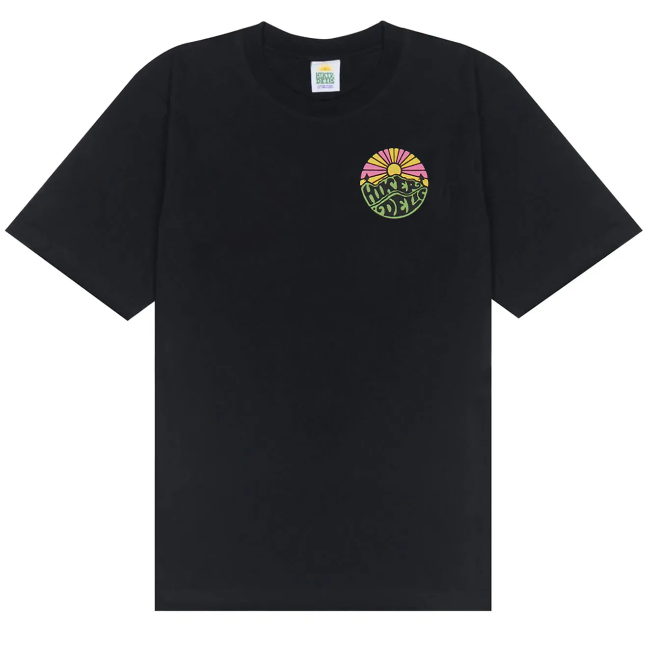 T-shirt à manches courtes Original Logo Hikerdelic - Noir