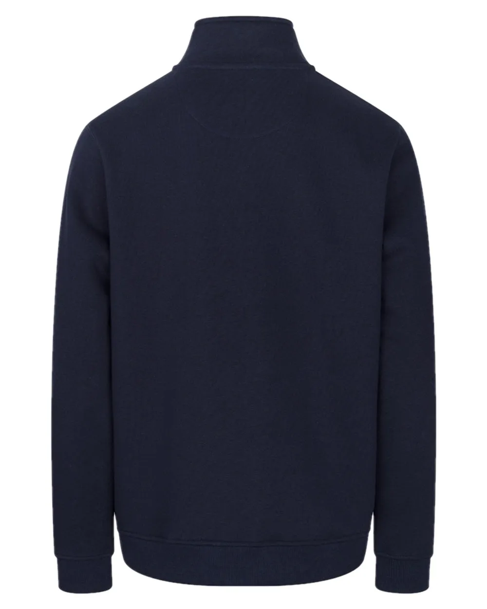 Hoggs of Fife Sweat-shirt à mi-zippé uni Galloway 1888 pour hommes Hoggs of Fife