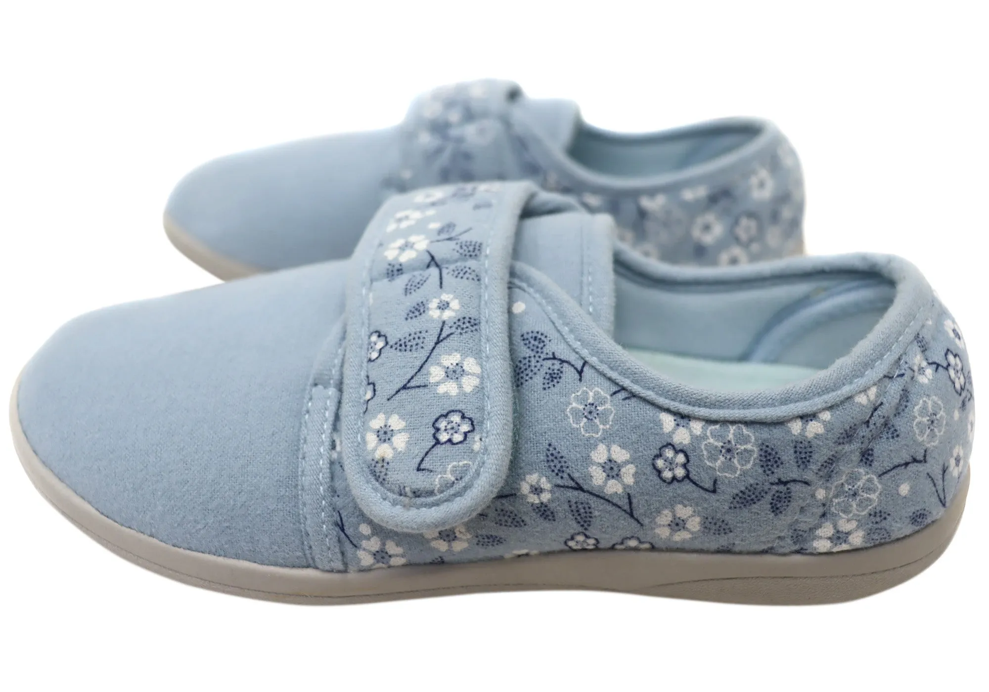 Chaussons larges confortables et soutenus pour femmes Homyped Abbey - Chaussures Homyped