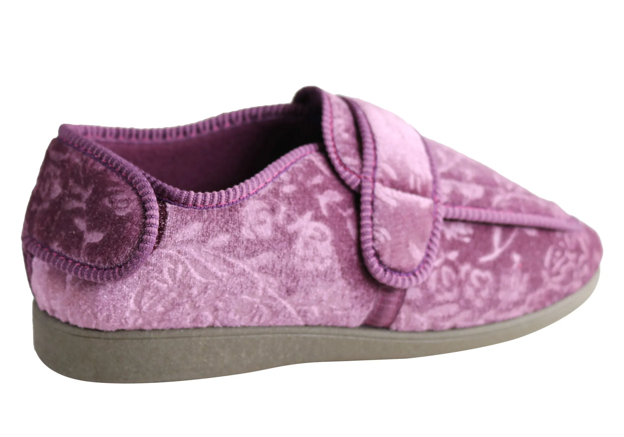 Homyped Alex 2 Chaussons Femme Confortables et Soutenants à Largeur Large Chaussures Homyped