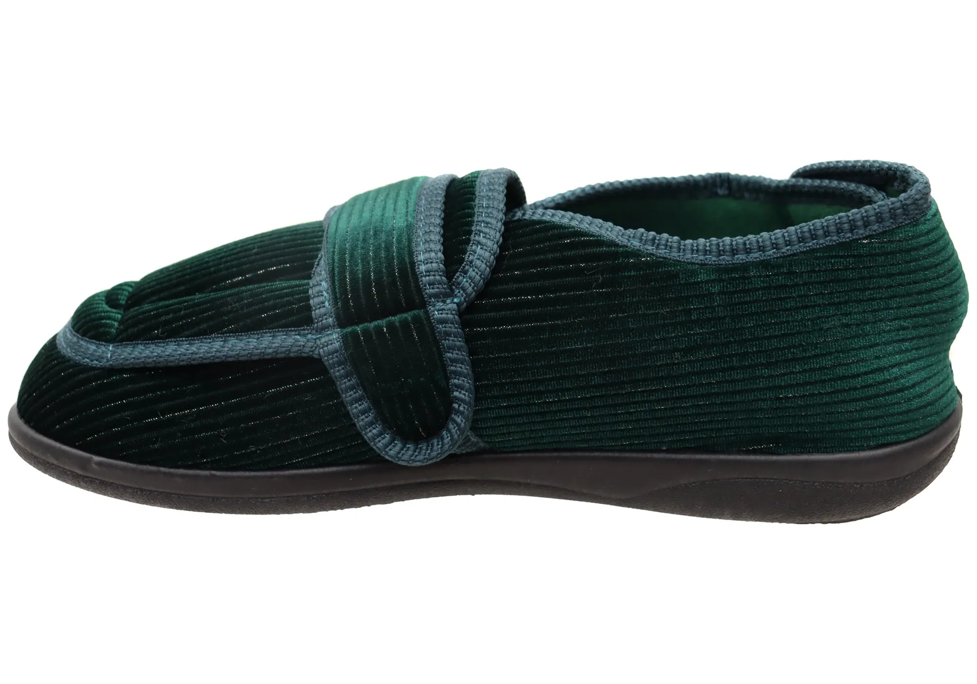 Homyped Alex 2 Chaussons Femme Confortables et Soutenants à Largeur Large Chaussures Homyped