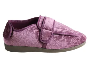 Homyped Alex 2 Chaussons Femme Confortables et Soutenants à Largeur Large Chaussures Homyped