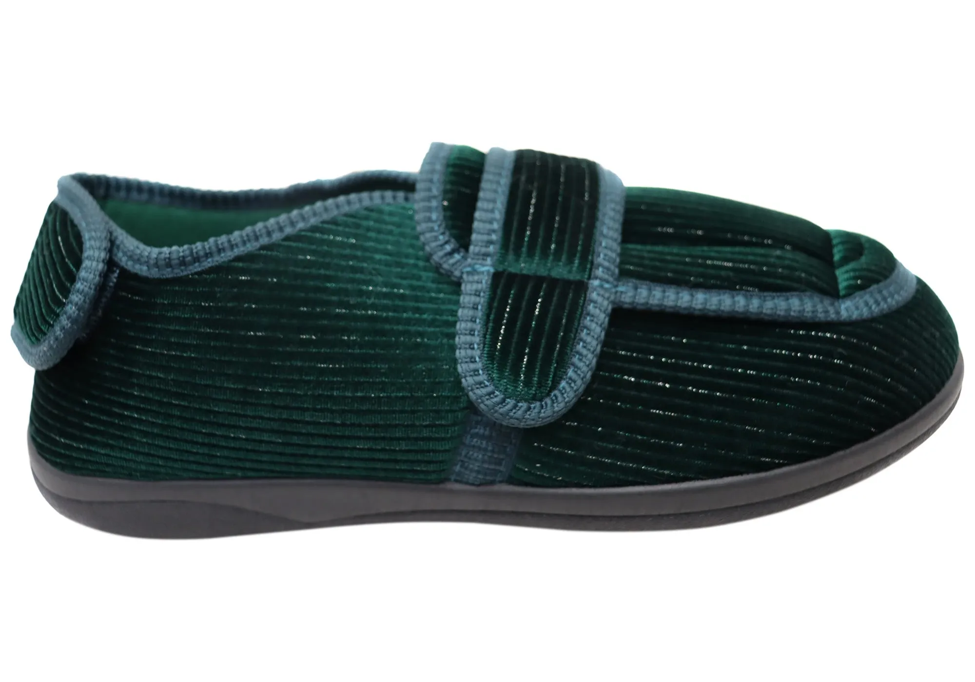 Homyped Alex 2 Chaussons Femme Confortables et Soutenants à Largeur Large Chaussures Homyped