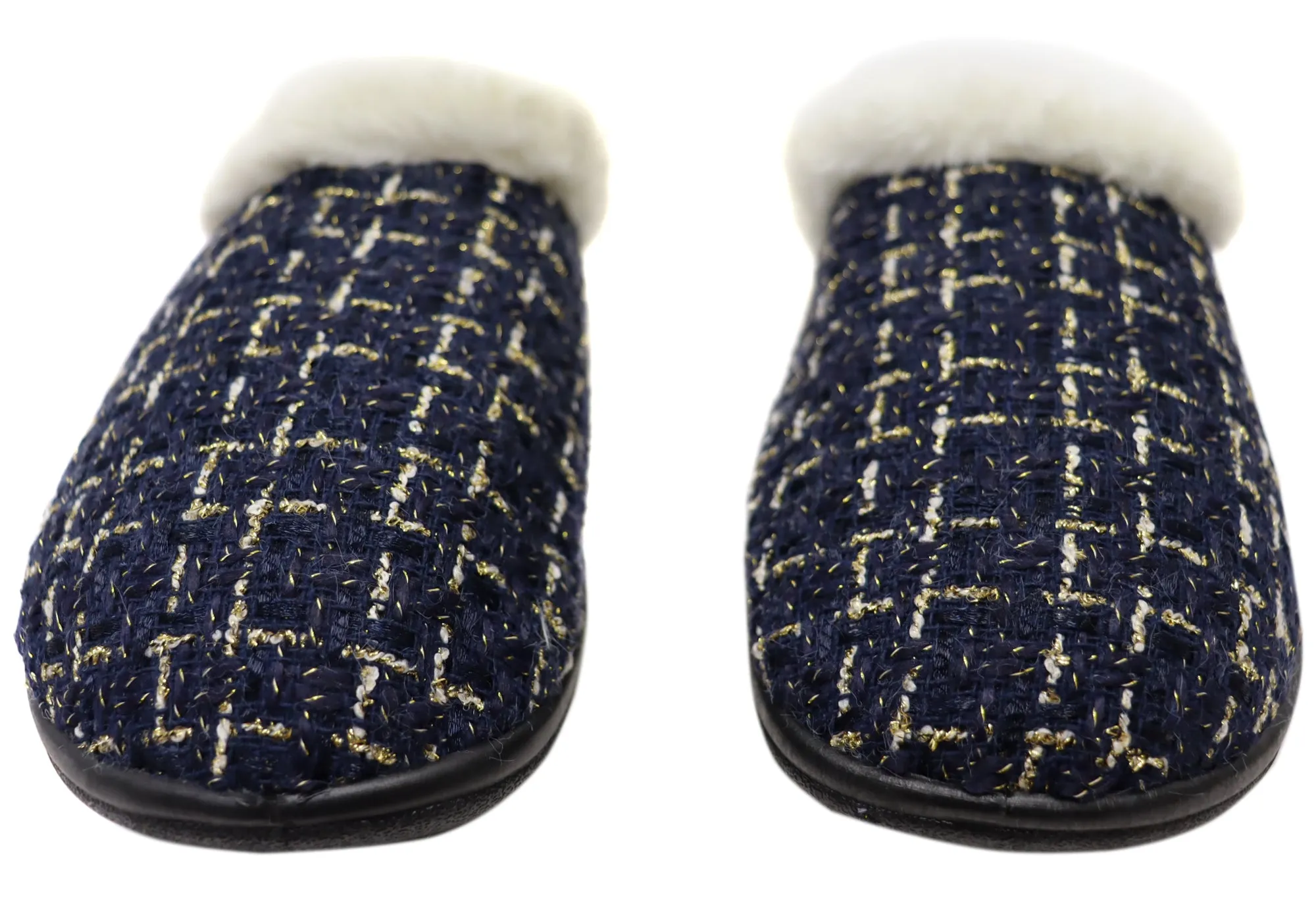 Homyped Glade Chaussons Femme Confortables et Soutenants à Dos Ouvert Homyped
