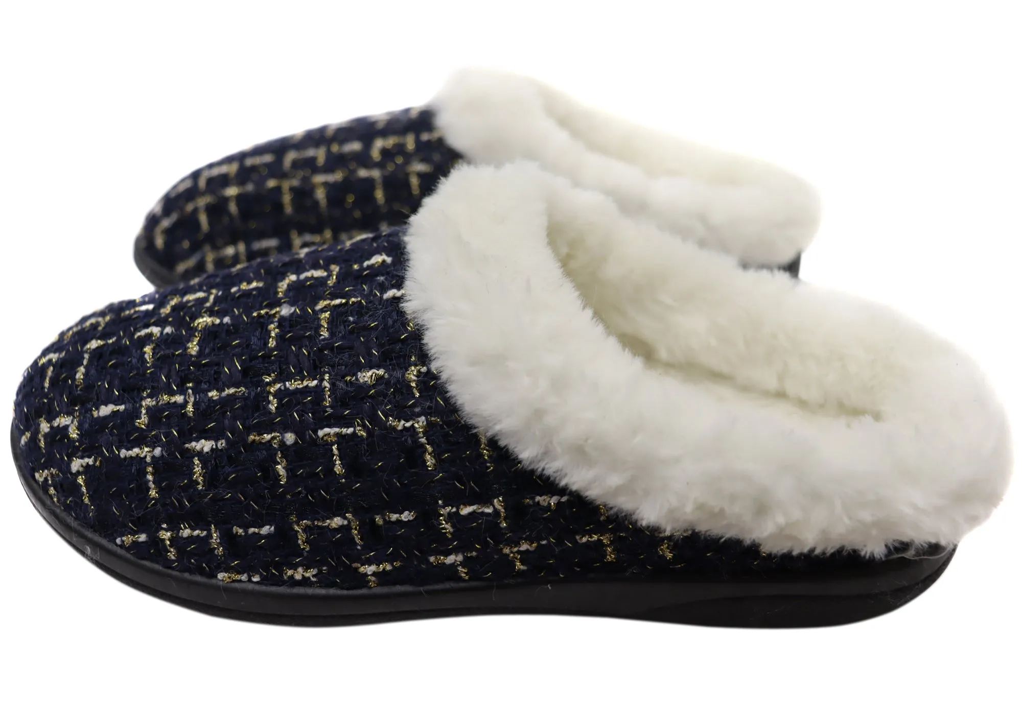 Homyped Glade Chaussons Femme Confortables et Soutenants à Dos Ouvert Homyped