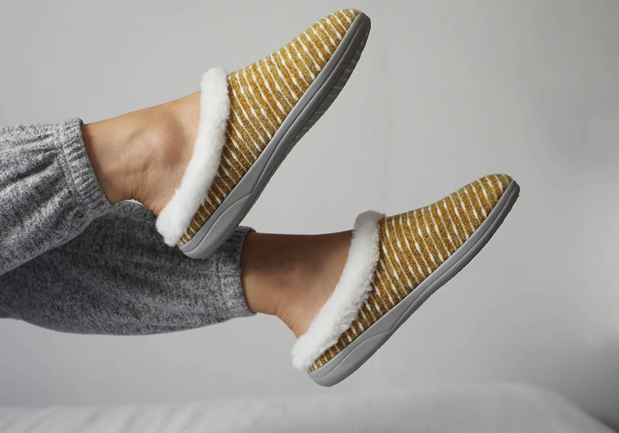 Homyped Glade Chaussons Femme Confortables et Soutenants à Dos Ouvert Homyped