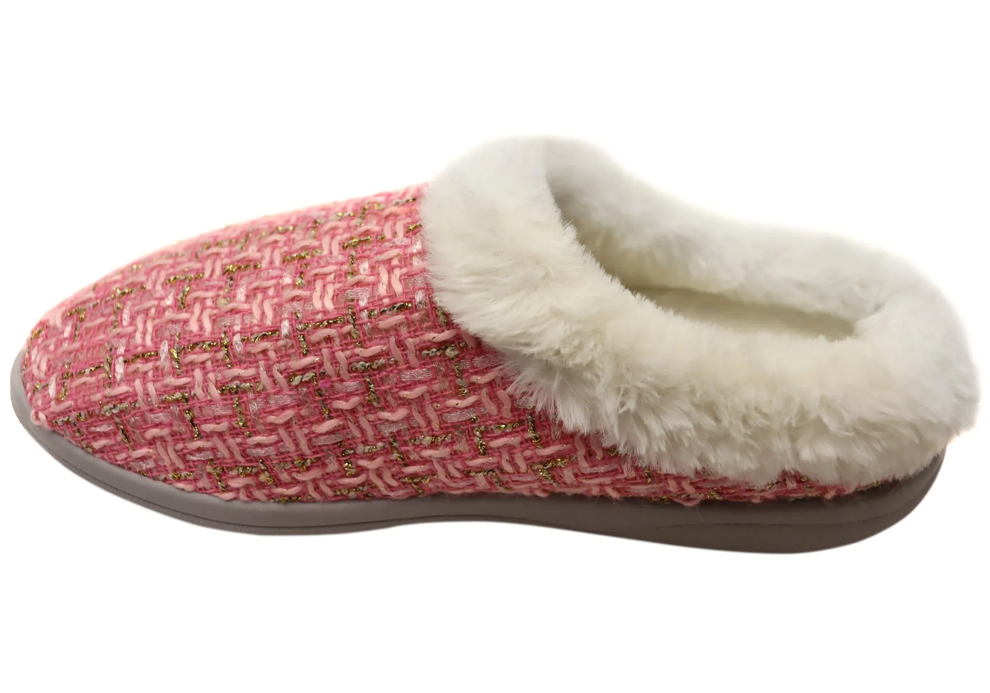 Homyped Glade Chaussons Femme Confortables et Soutenants à Dos Ouvert Homyped