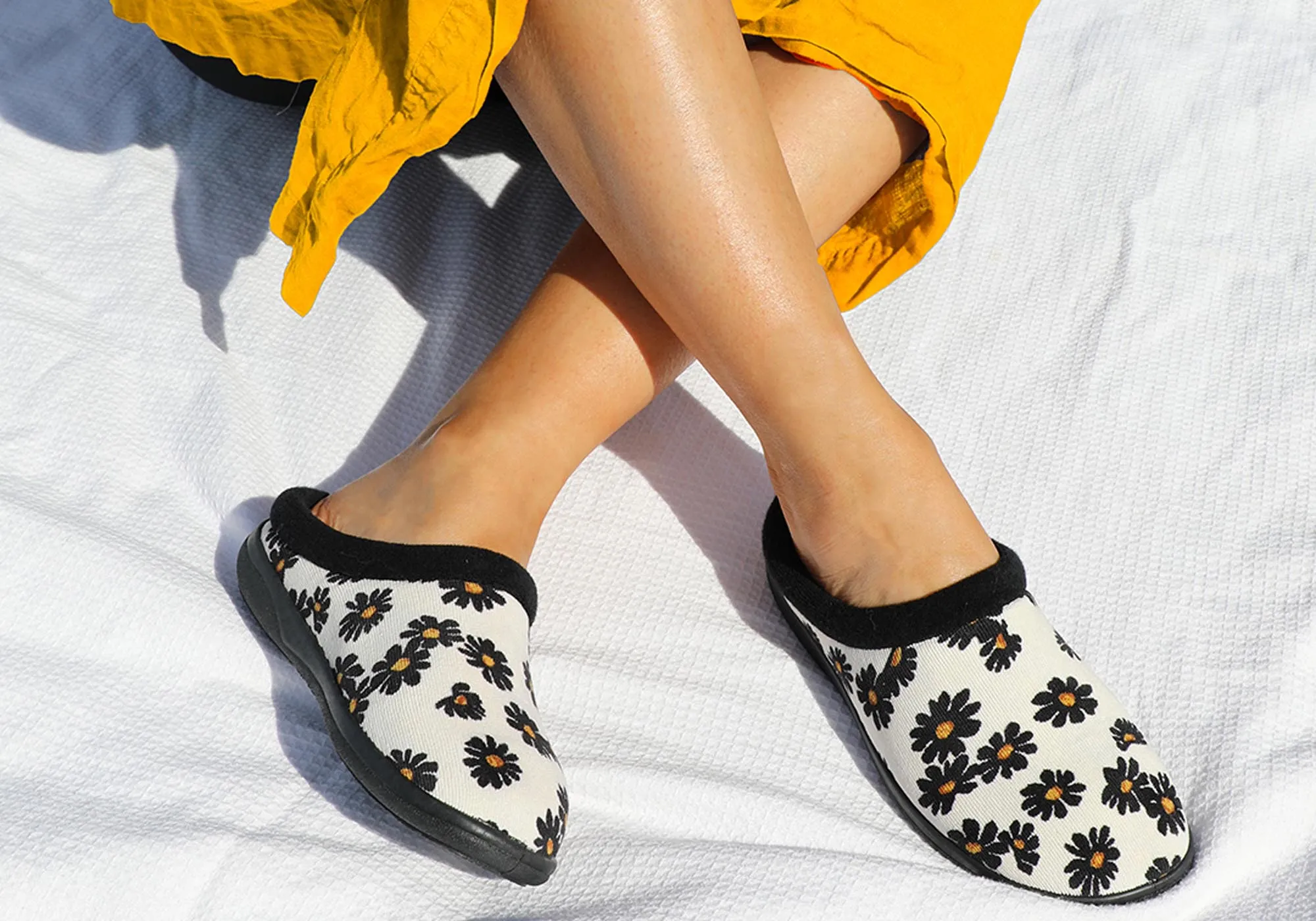 Homyped Glade Chaussons Femme Confortables et Soutenants à Dos Ouvert Homyped