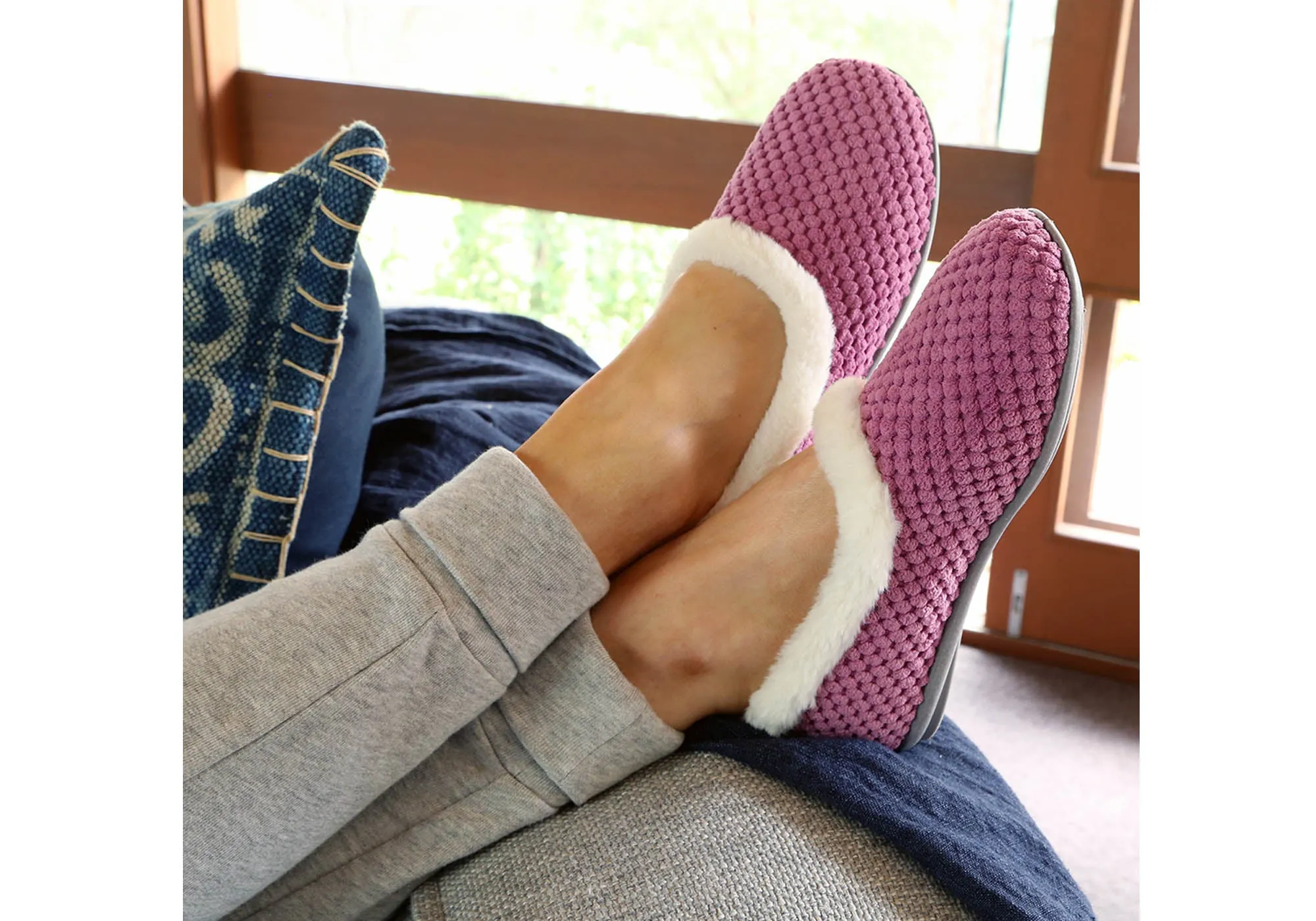 Homyped Holly Chaussons Femme Confortables et Soutenants Chaussures Homyped