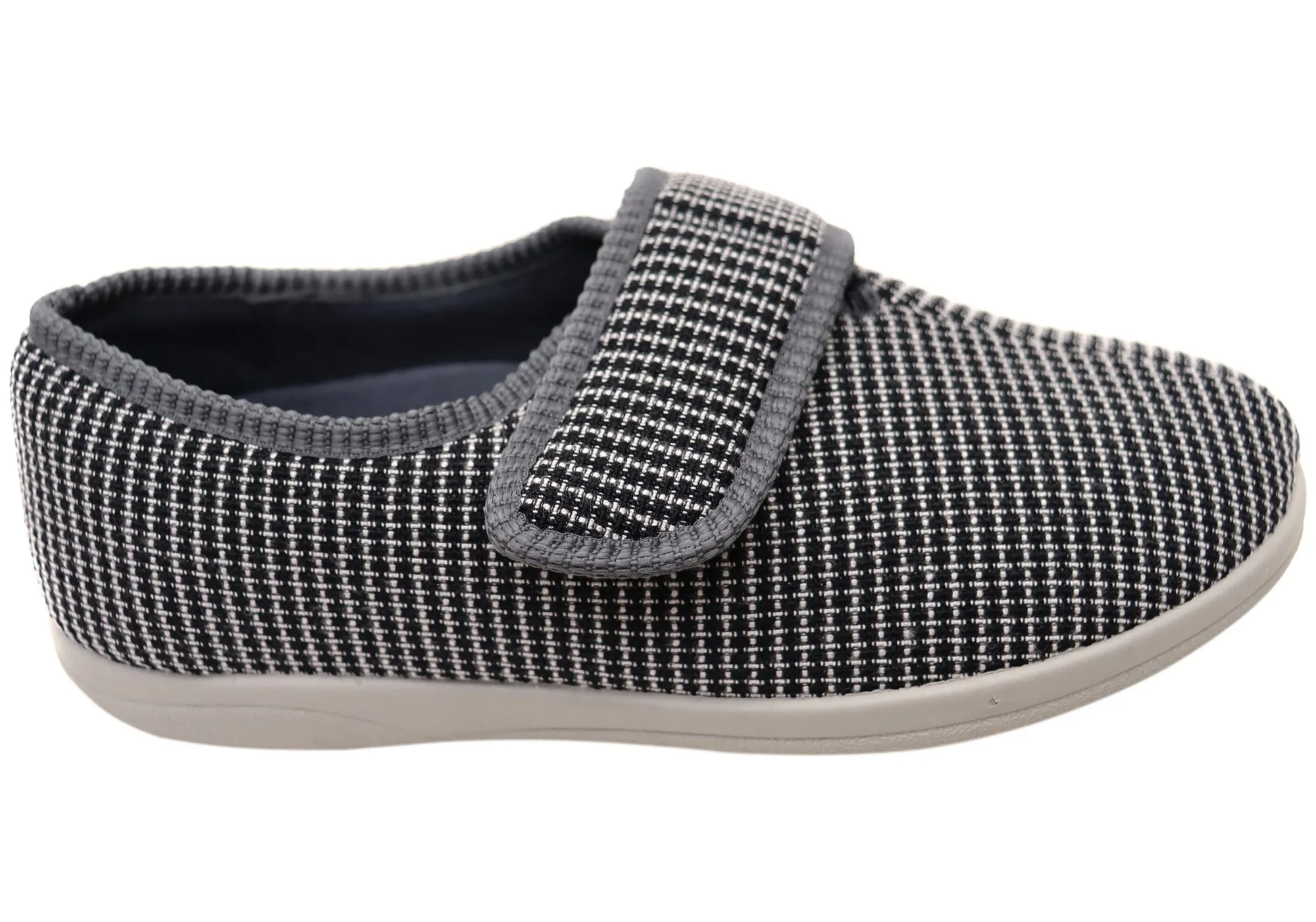 Homyped Skyla Chaussons Confortables à Largeur Large pour Femmes, Chaussures Homyped