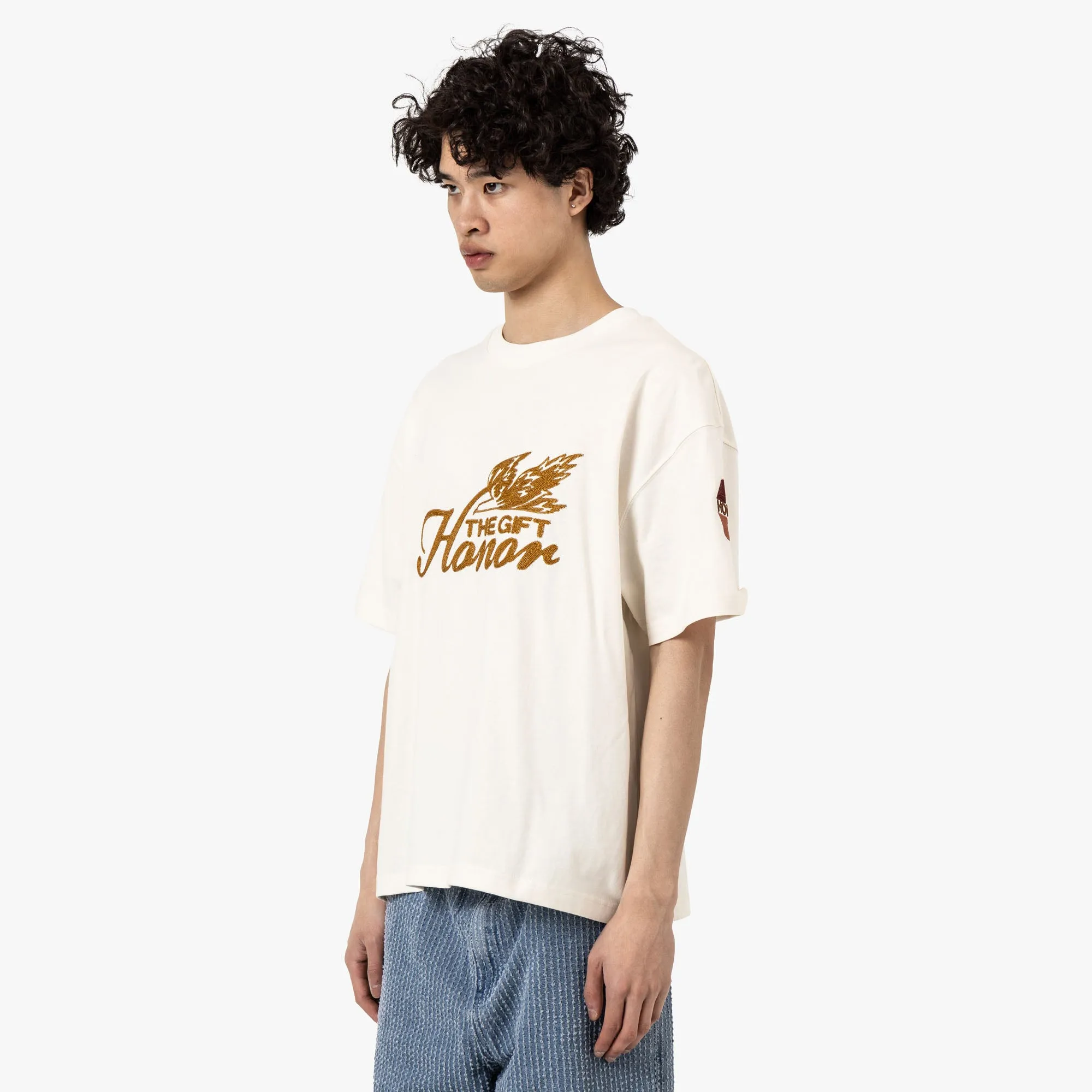 T-shirt Honor The Gift Auto Club Blanc