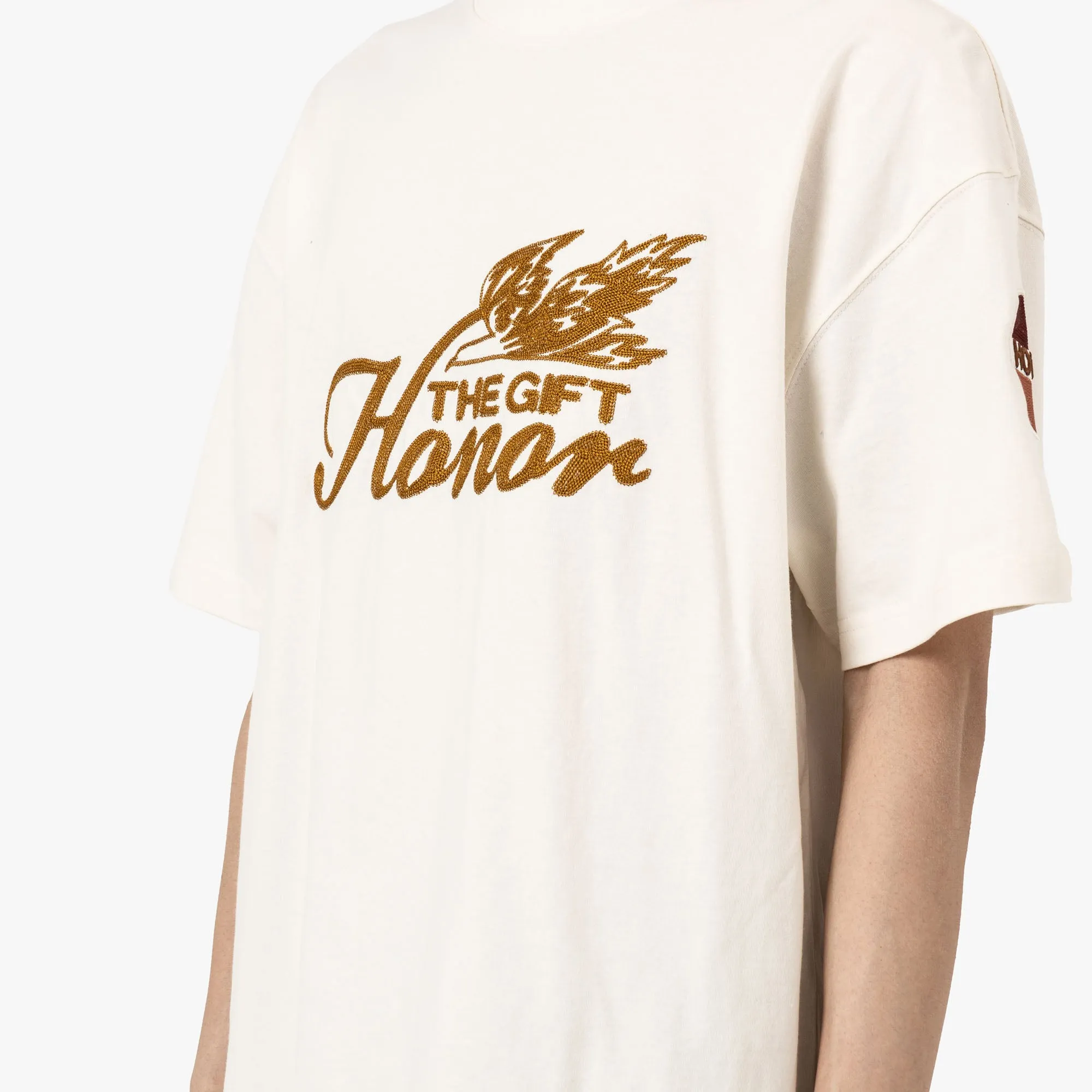 T-shirt Honor The Gift Auto Club Blanc