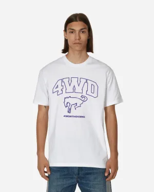 T-shirt Blanc avec Mascotte Cheval