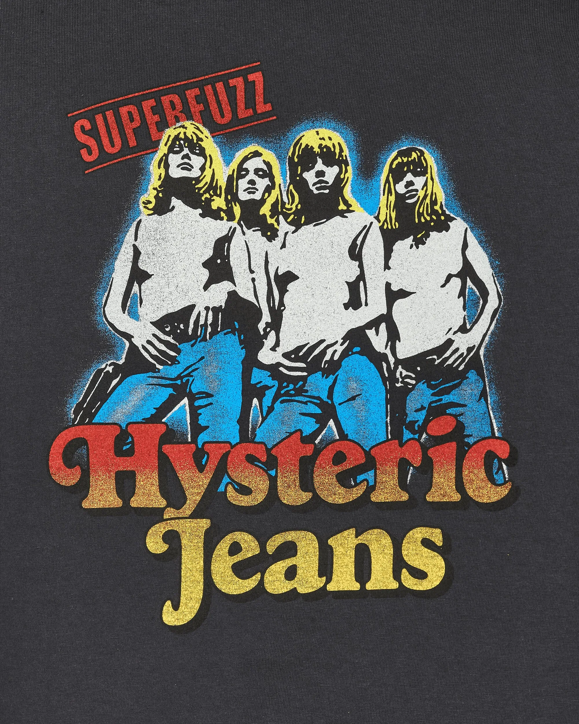 T-Shirt Hysteric Jeans Noir
