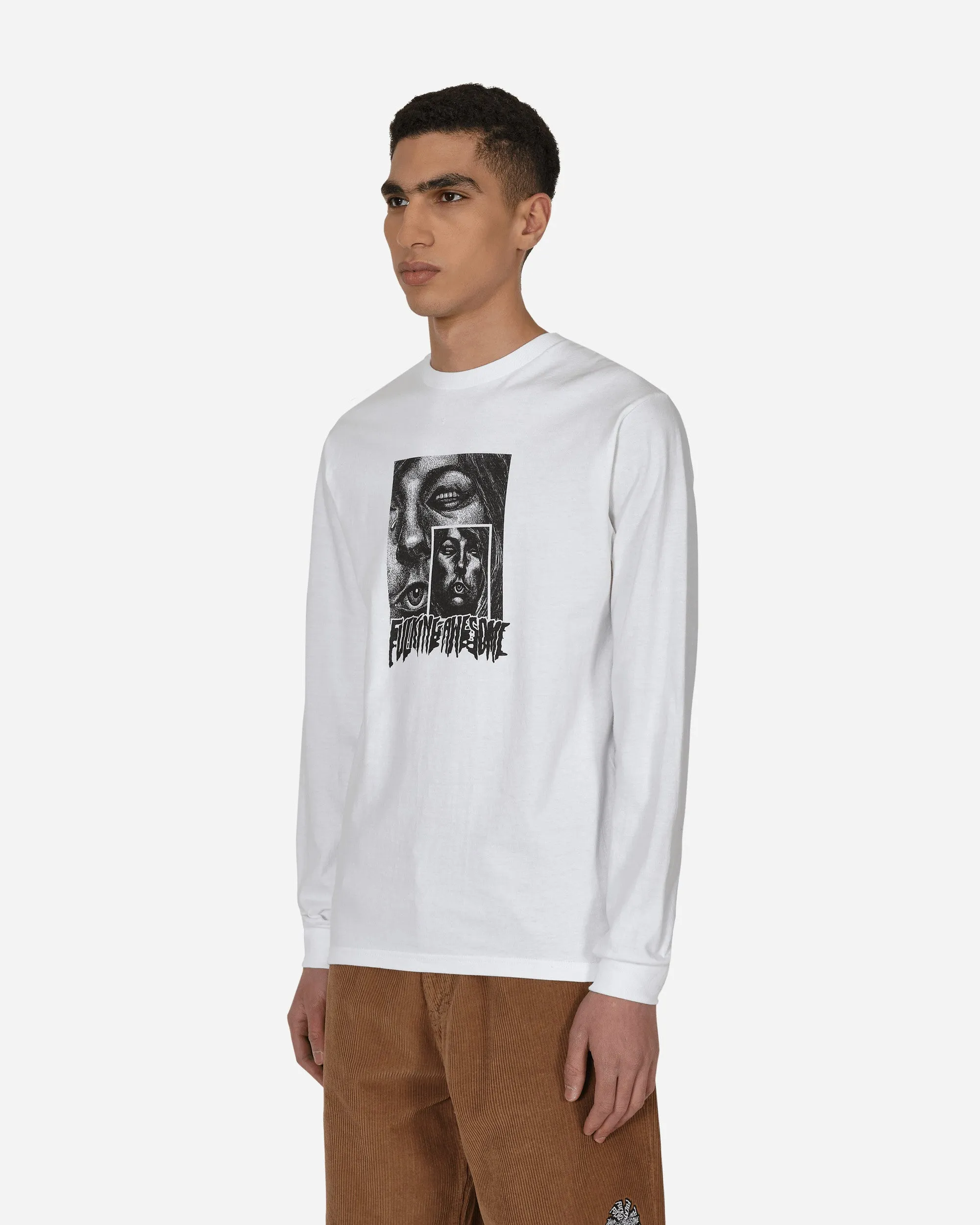 T-shirt manches longues Idolize Blanc