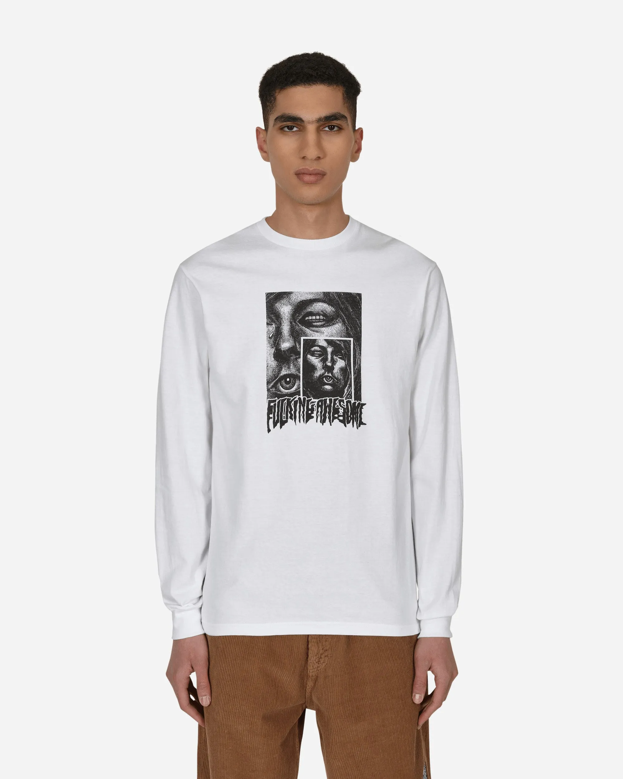 T-shirt manches longues Idolize Blanc