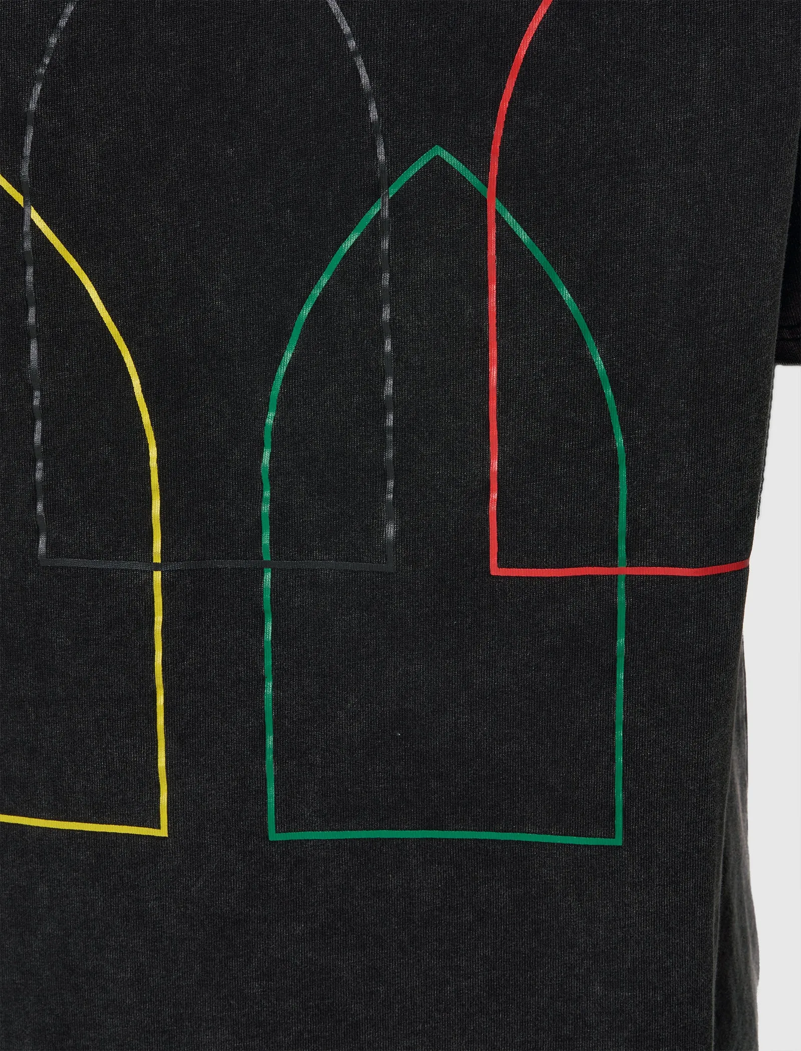 CHEMISE À MANCHES COURTES ENTRECROISÉES