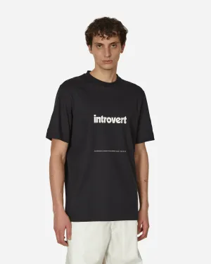 T-shirt Introverti Noir