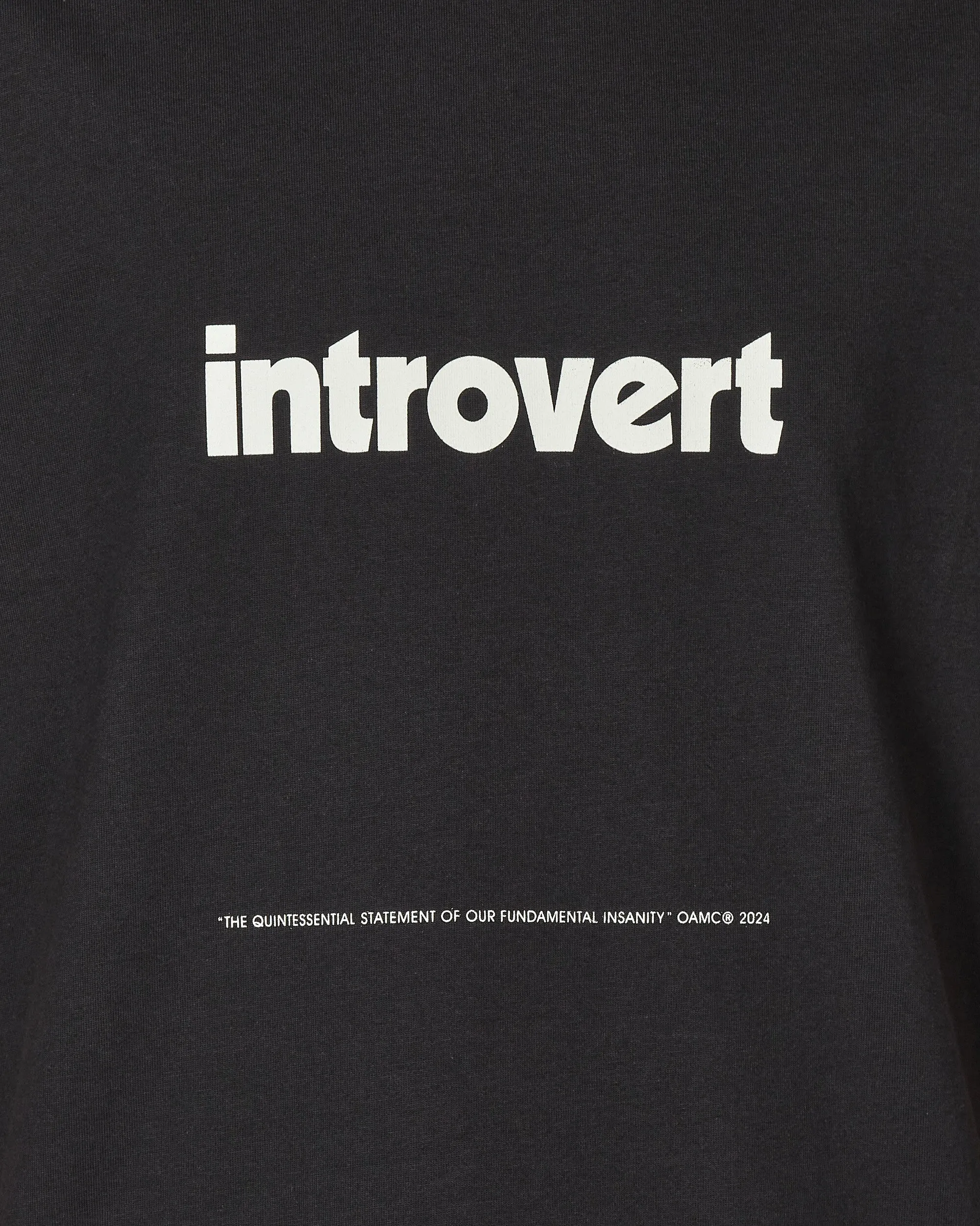 T-shirt Introverti Noir