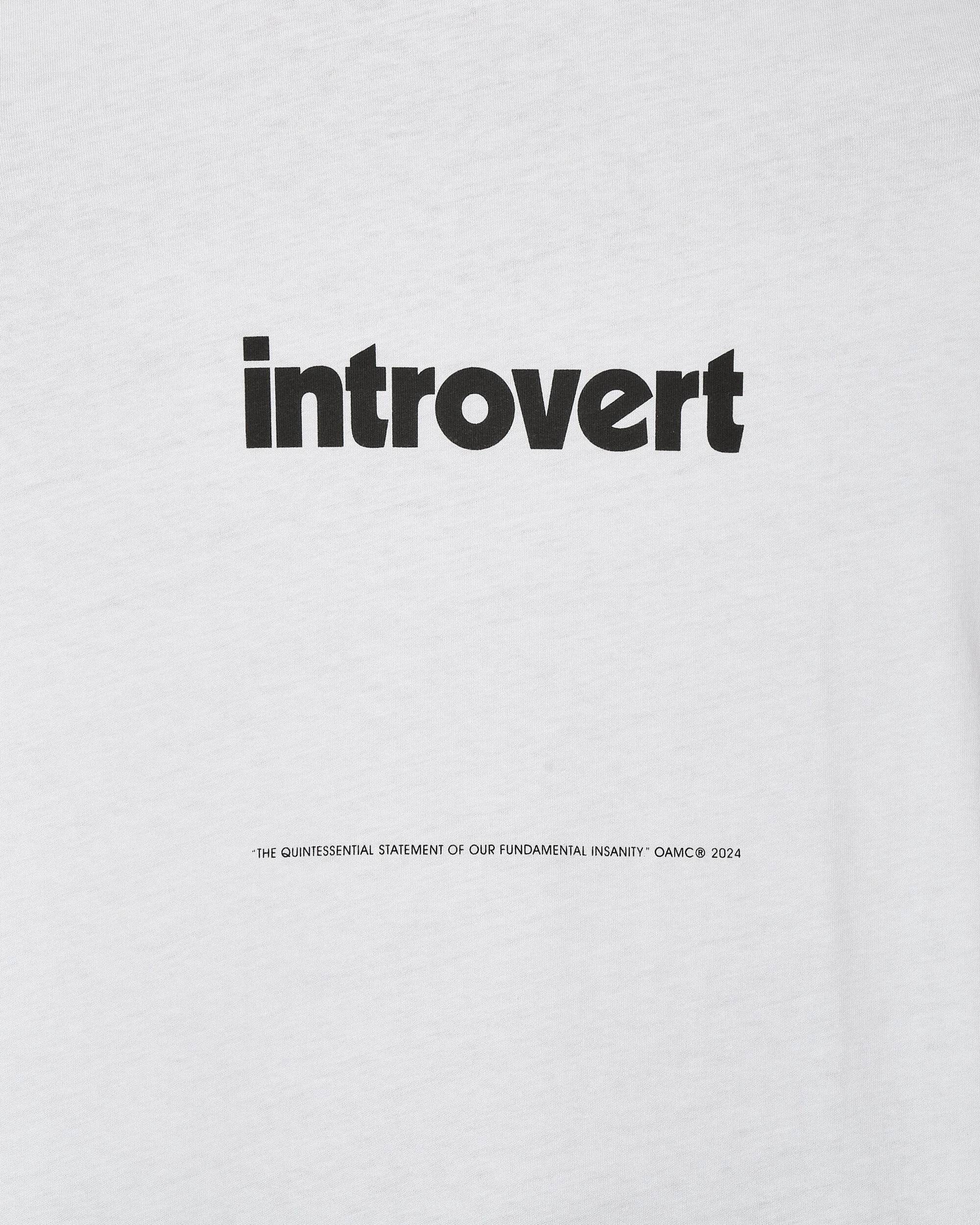 T-shirt Introverti Blanc